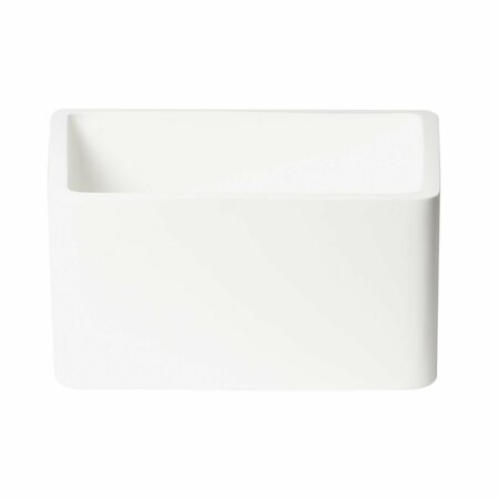 Alfi Brand White Matte Solid Surface Resin Bathroom / Shower Stool ABST55